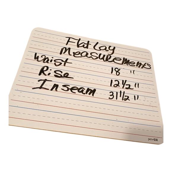 Old Navy O.G. Straight High Rise Ankle Raw Hem Ripped‎ Women's Size 16 Tall #1 - Picture 10 of 10